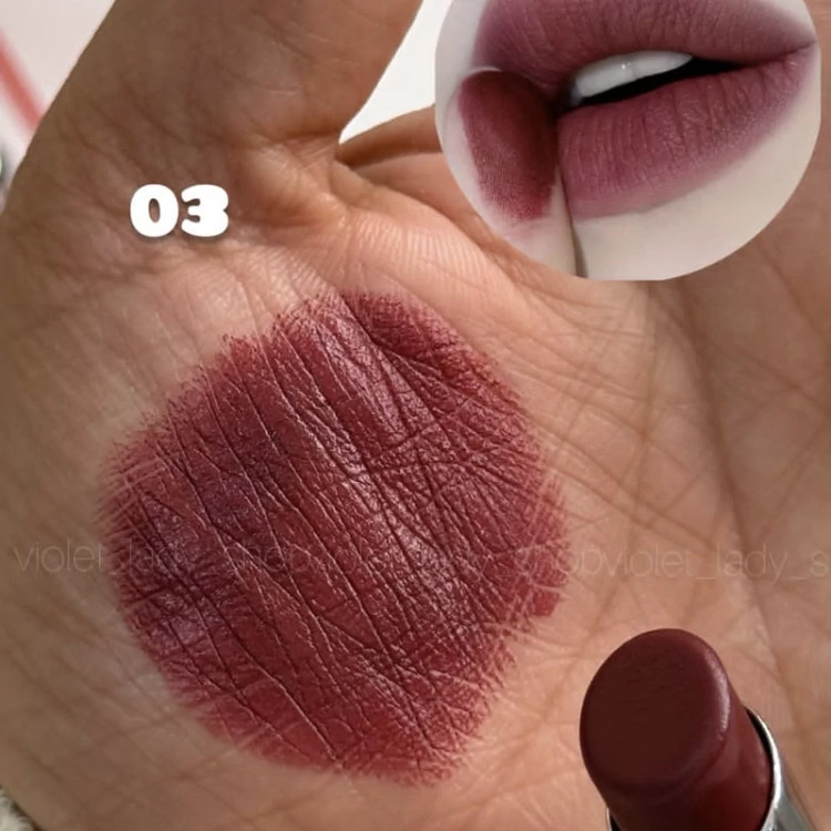رژلب جامد دورهو برند Drooho رژلب گوشتی